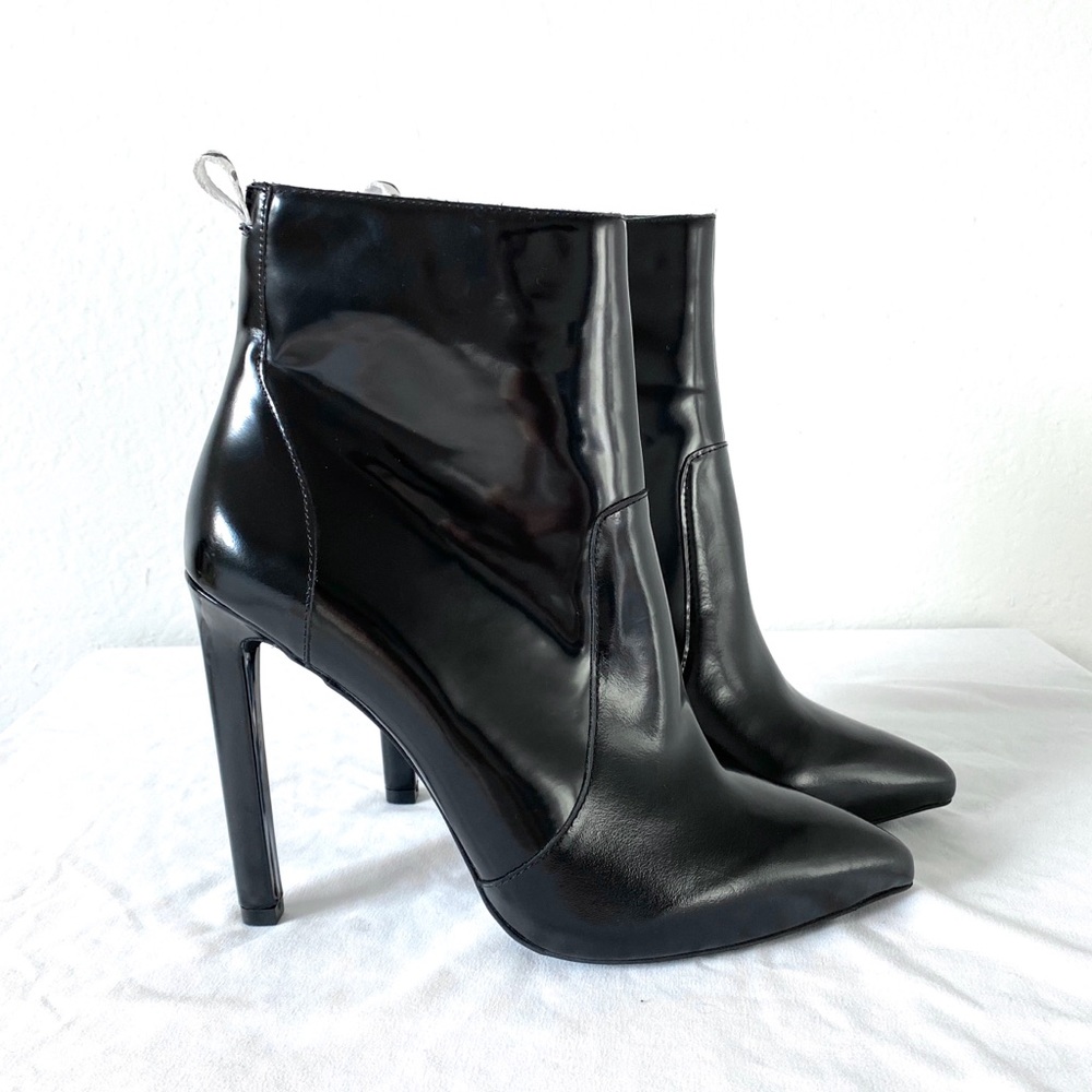 LF THE BRAND black pointed toe boot